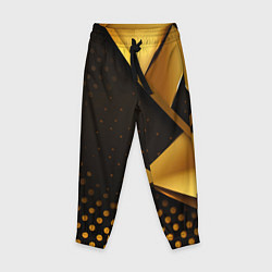 Детские брюки Золотистая текстура абстракт