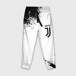 Брюки детские Juventus sport color black, цвет: 3D-принт
