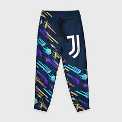 Брюки детские Juventus градиентные мячи, цвет: 3D-принт