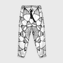 Детские брюки Мандала узор ракушка