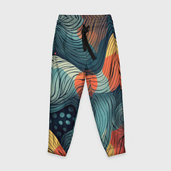 Детские брюки Волны линиями