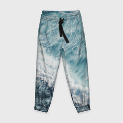 Детские брюки Морская бирюзовая волна