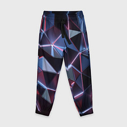 Детские брюки Неоновые геометрические плиты