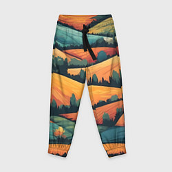 Детские брюки Поля луга