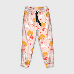 Детские брюки Паттерн с милыми купидонами