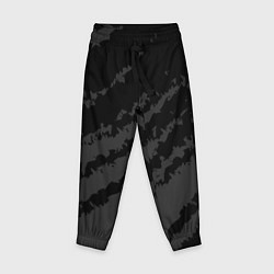 Детские брюки The color is black and gray