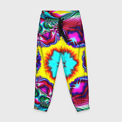 Детские брюки Абстракция узор фракталы