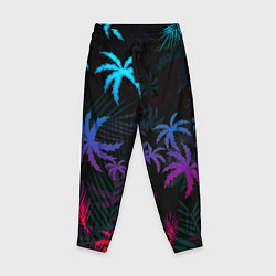 Брюки детские Тропики градиент, цвет: 3D-принт