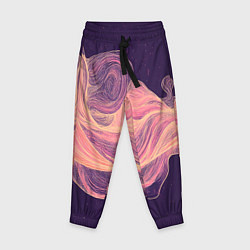 Детские брюки Бежевые волны текстура