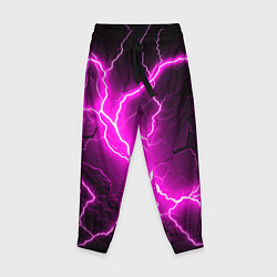 Детские брюки The color is pink and black