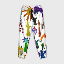 Брюки детские Детские рисунки героев из игры Роблокс, цвет: 3D-принт