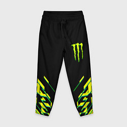 Детские брюки Monster energy кислотная геометрия