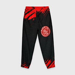 Детские брюки Ajax красные краски