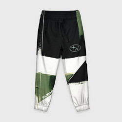 Детские брюки Subaru эмблема