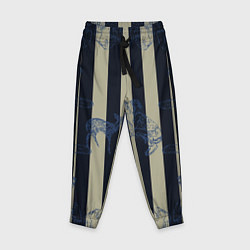 Детские брюки Чёрные полосы