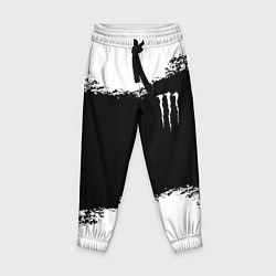 Детские брюки Monster energy белые краски