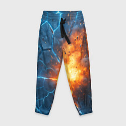 Детские брюки Взрыв из объемных плит