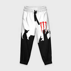 Детские брюки Monster energy rock black