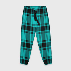 Детские брюки Checkered blue
