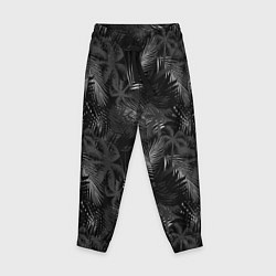 Детские брюки Palm black and white