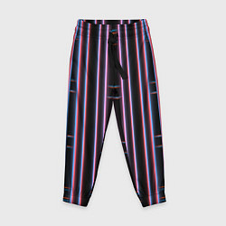 Детские брюки Neon red blue black