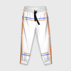 Детские брюки Neon white orange blue