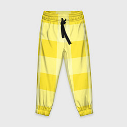 Детские брюки Солнечный желтый тартан
