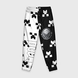 Брюки детские Doom x minecraft pattern, цвет: 3D-принт