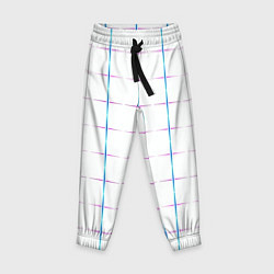 Детские брюки Color white blue stripes