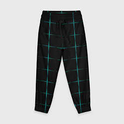 Детские брюки Color black blue crosses