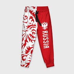 Детские брюки Россия - красная хохлома