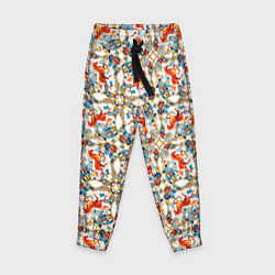 Детские брюки Орнамент с лошадью - символом Нового 2026 года