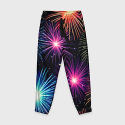 Детские брюки Стилизованный праздничный салют