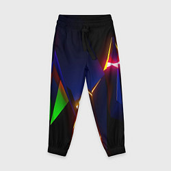 Детские брюки Neon colored geometric