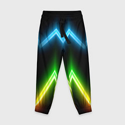 Детские брюки Neon multicolored lines