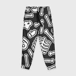 Детские брюки Черепки и костяшки