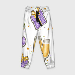 Детские брюки Новогодний вайб