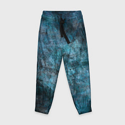 Детские брюки Абстракция - dark blue