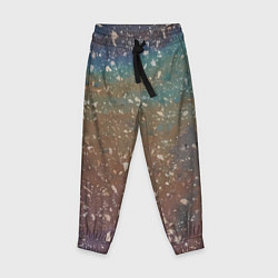 Детские брюки Мокрый маслянный асфальт