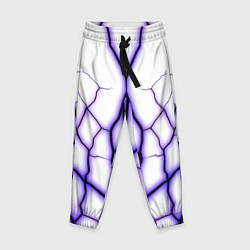 Детские брюки Color white purple