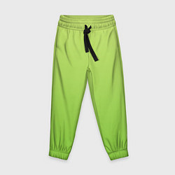 Детские брюки Color lime green