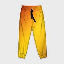 Детские брюки Color yellow red gradient