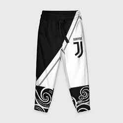 Детские брюки Ювентус геометрия полосы текстура