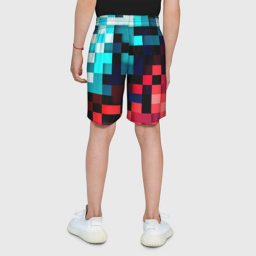 Детские шорты Pixel Color / 3D-принт – фото 4
