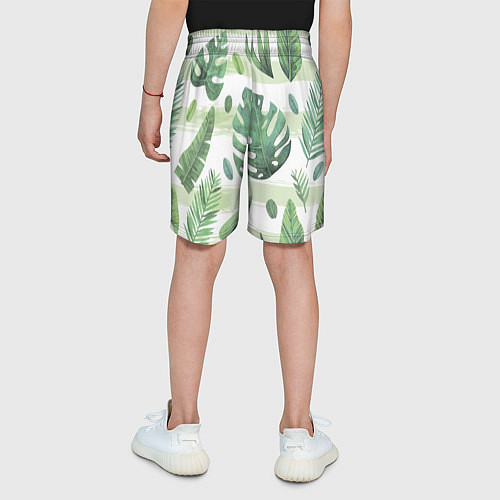 Детские шорты Тропические джунгли / 3D-принт – фото 4