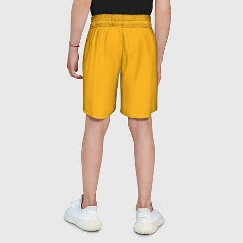 Детские шорты PUBG: Yellow Fashion / 3D-принт – фото 4