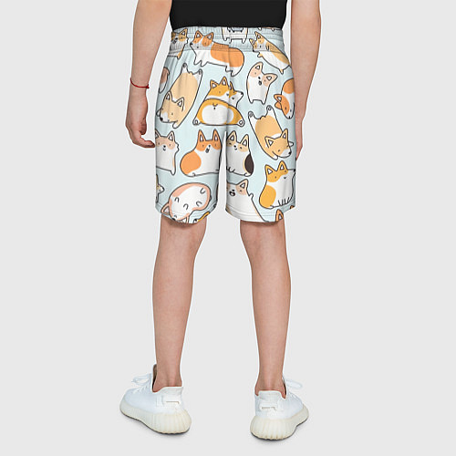 Детские шорты Корги / 3D-принт – фото 4