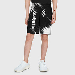 Шорты детские SABATON, цвет: 3D-принт — фото 2