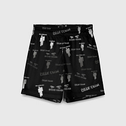 Шорты детские Billie Eilish, цвет: 3D-принт