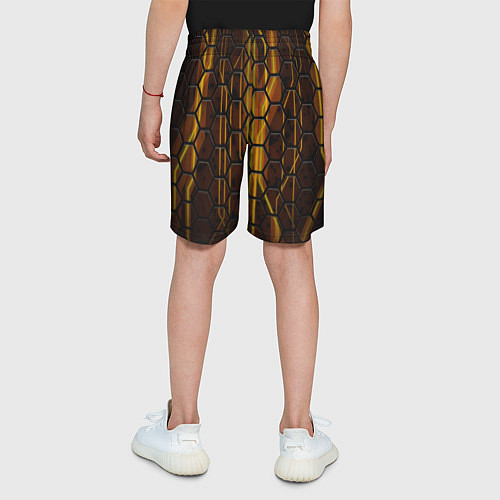 Детские шорты Lamborghini / 3D-принт – фото 4